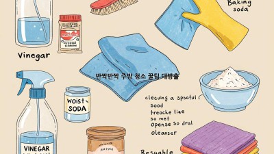 ✨반짝반짝✨ 주방 청소, 꿀팁 대방출! 🍯